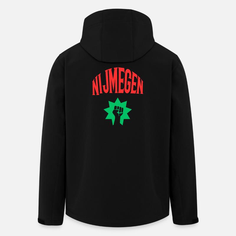 Nijmegen - Men’s Recycled Softshell Jacket by Stanley/Stella - black
