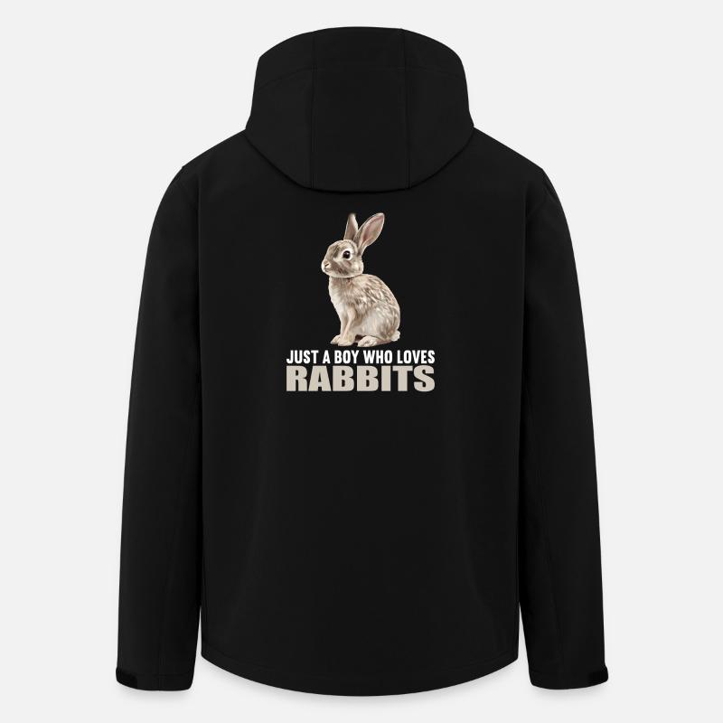 Bunny Bunny - Men’s Recycled Softshell Jacket by Stanley/Stella - black