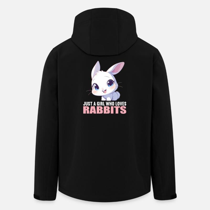 Lapin Lapin - Veste softshell homme en polyester recyclé Stanley/Stella - noir