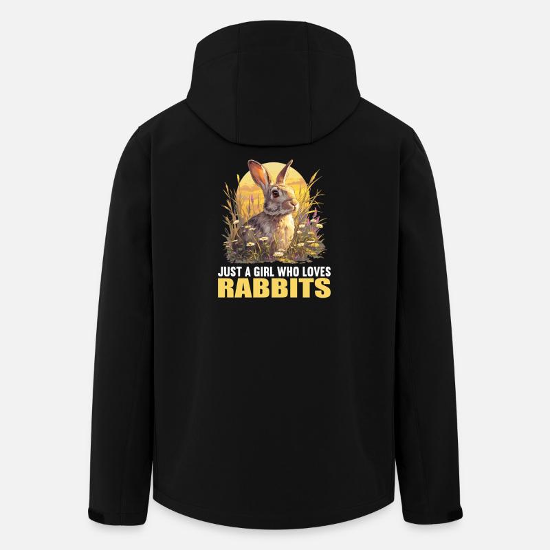 Lapin Lapin - Veste softshell homme en polyester recyclé Stanley/Stella - noir