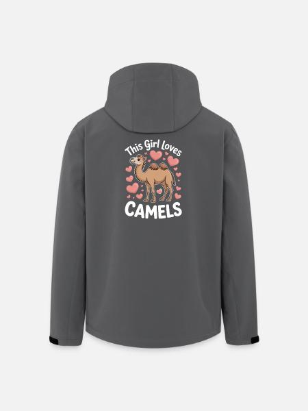 Camel Saying, Funny Camel Gift - Men’s Recycled Softshell Jacket by Stanley/Stella - black