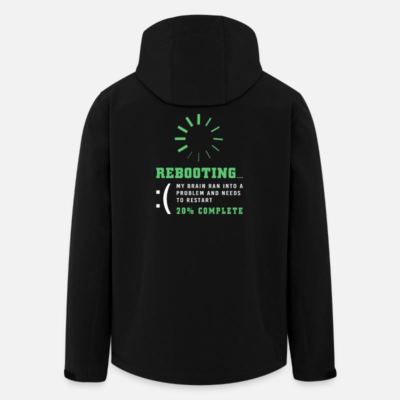 Gehirnverletzung Schlaganfall - Recycelte Männer Softshell-Jacke von Stanley/Stella - Schwarz