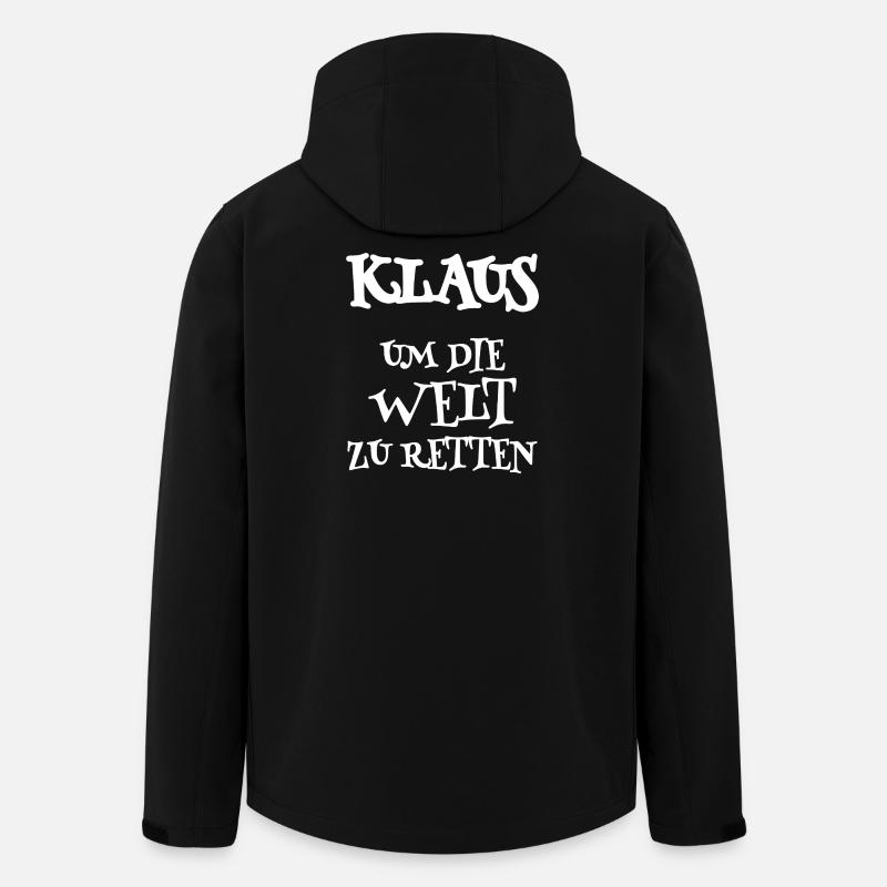 Sauveteur Klaus - Veste softshell homme en polyester recyclé Stanley/Stella - noir