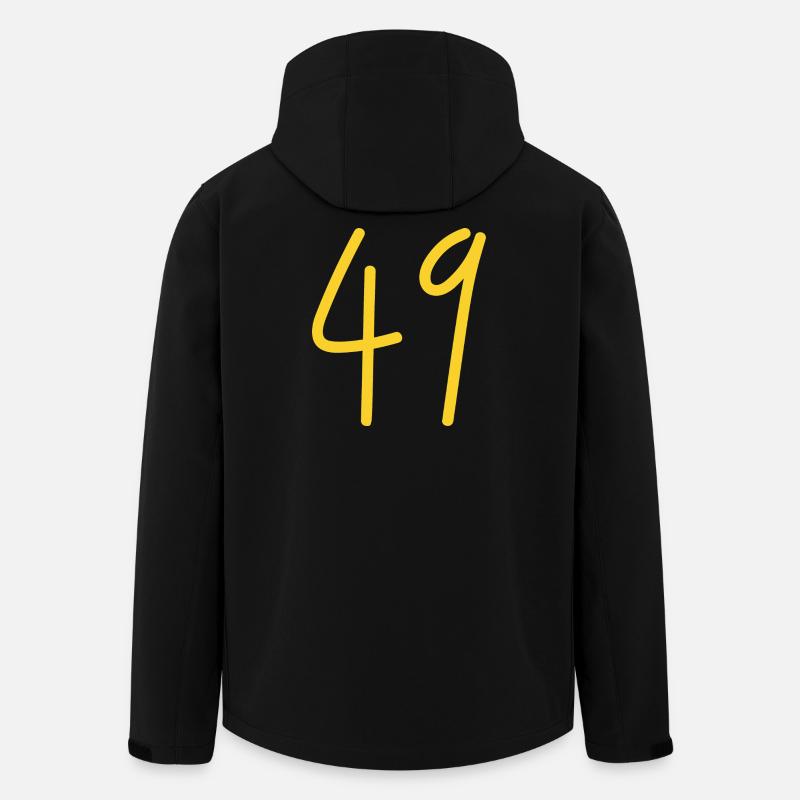 49 - Veste softshell homme en polyester recyclé Stanley/Stella - noir