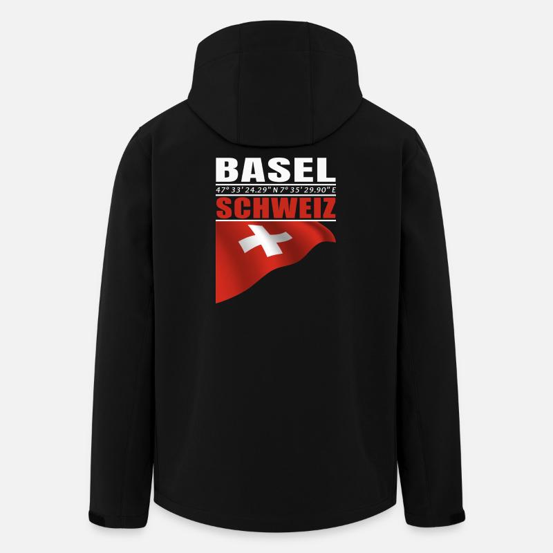 Basel - Men’s Recycled Softshell Jacket by Stanley/Stella - black