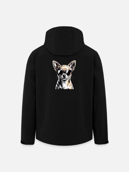 Chihuahua - Men’s Recycled Softshell Jacket by Stanley/Stella - black