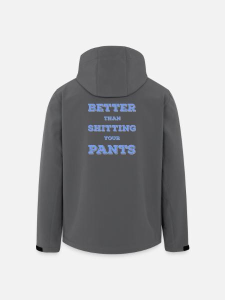 Better than shit in your pants... - Men’s Recycled Softshell Jacket by Stanley/Stella - black