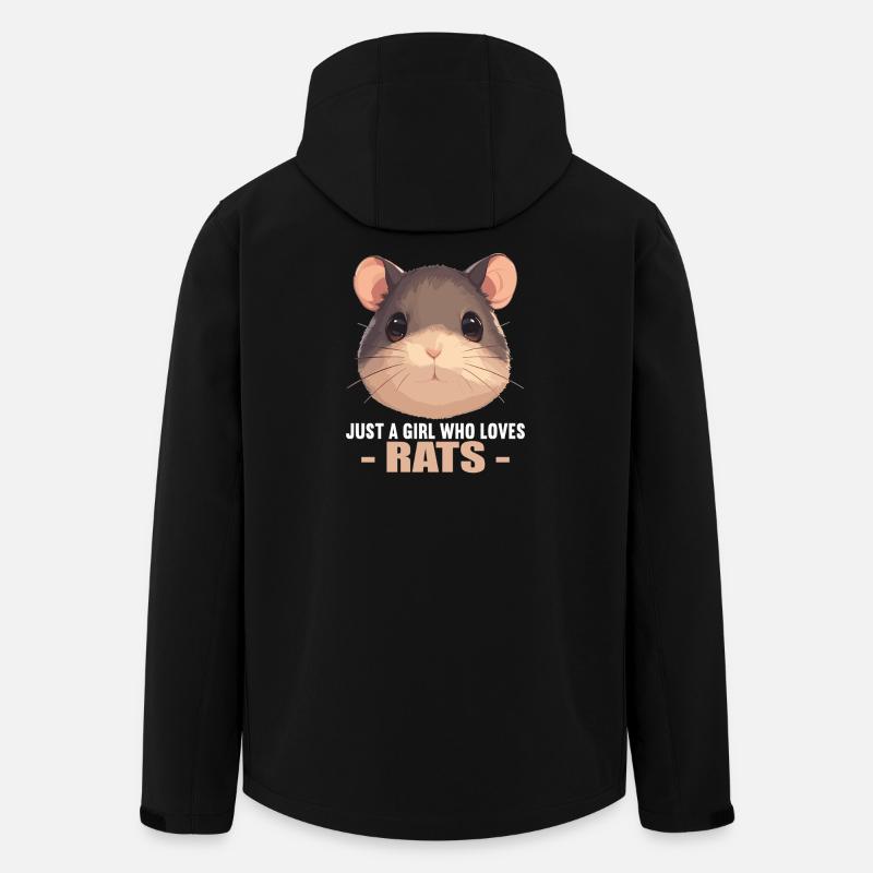 Rat Rat - Veste softshell homme en polyester recyclé Stanley/Stella - noir