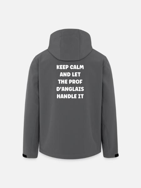 Englischlehrer übernimmt - Recycelte Männer Softshell-Jacke von Stanley/Stella - Schwarz