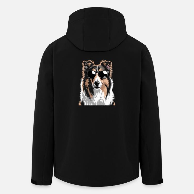 collie - Men’s Recycled Softshell Jacket by Stanley/Stella - black