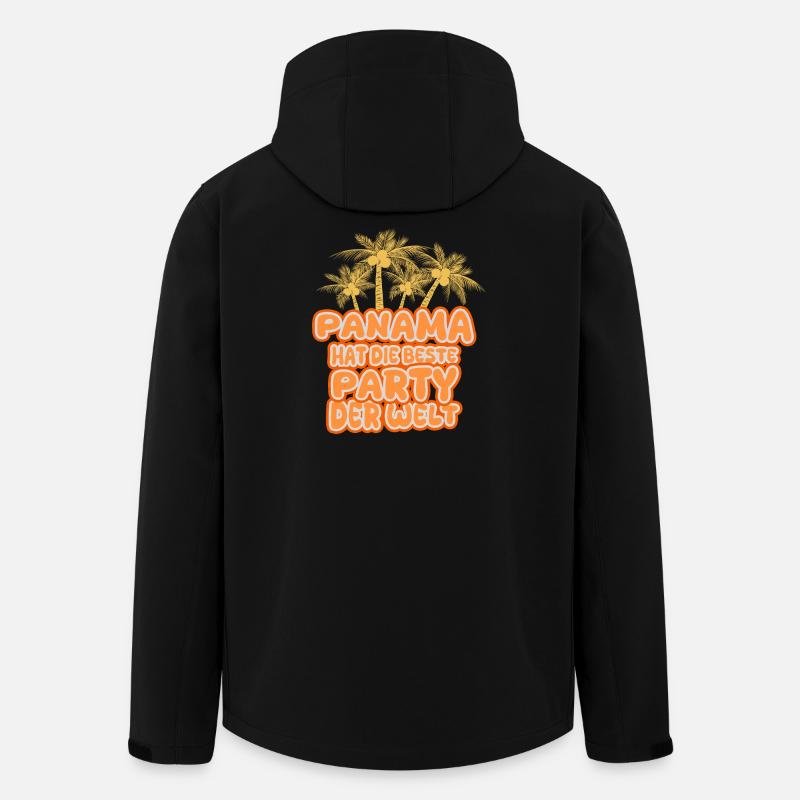 Panama - Men’s Recycled Softshell Jacket by Stanley/Stella - black