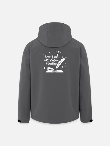 Poetry Slam Ink Stimulation Slam Poetry - Men’s Recycled Softshell Jacket by Stanley/Stella - black