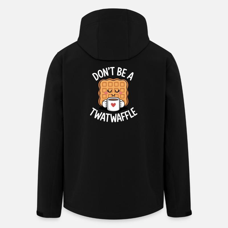 Sei kein Trottel - Recycelte Männer Softshell-Jacke von Stanley/Stella - Schwarz