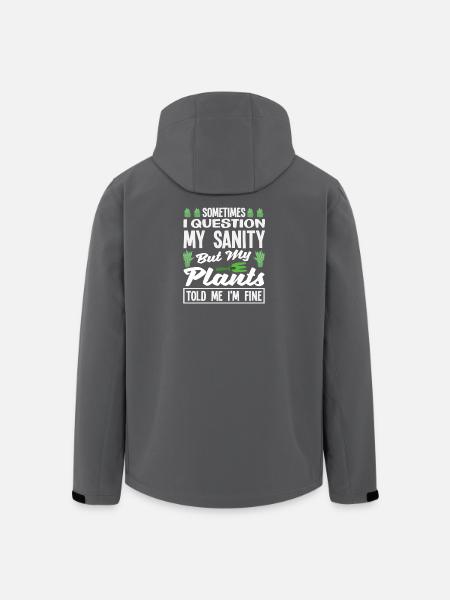 Ask My Reason Plant Lover - Men’s Recycled Softshell Jacket by Stanley/Stella - black