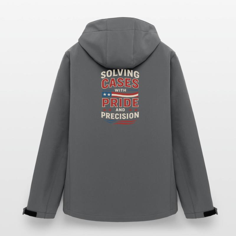 Forensic Nurse Practitioner Pride & Precision Recycelte Männer Softshell-Jacke von Stanley/Stella