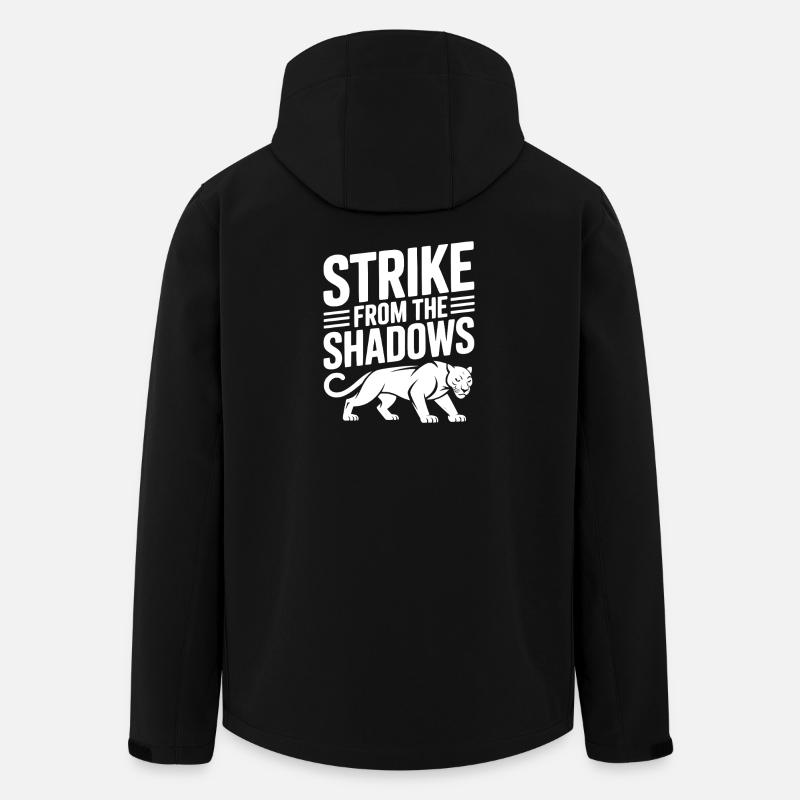 Strike from the Shadows - Men’s Recycled Softshell Jacket by Stanley/Stella - black