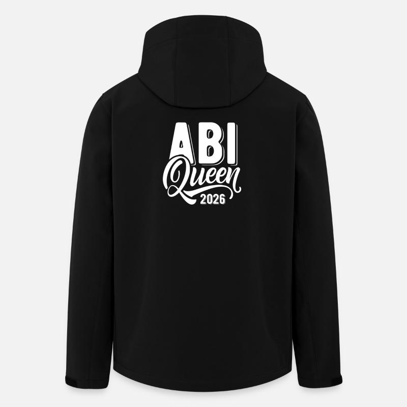 Abi Queen 2026 - Abitur - Spruch - Recycelte Männer Softshell-Jacke von Stanley/Stella - Schwarz