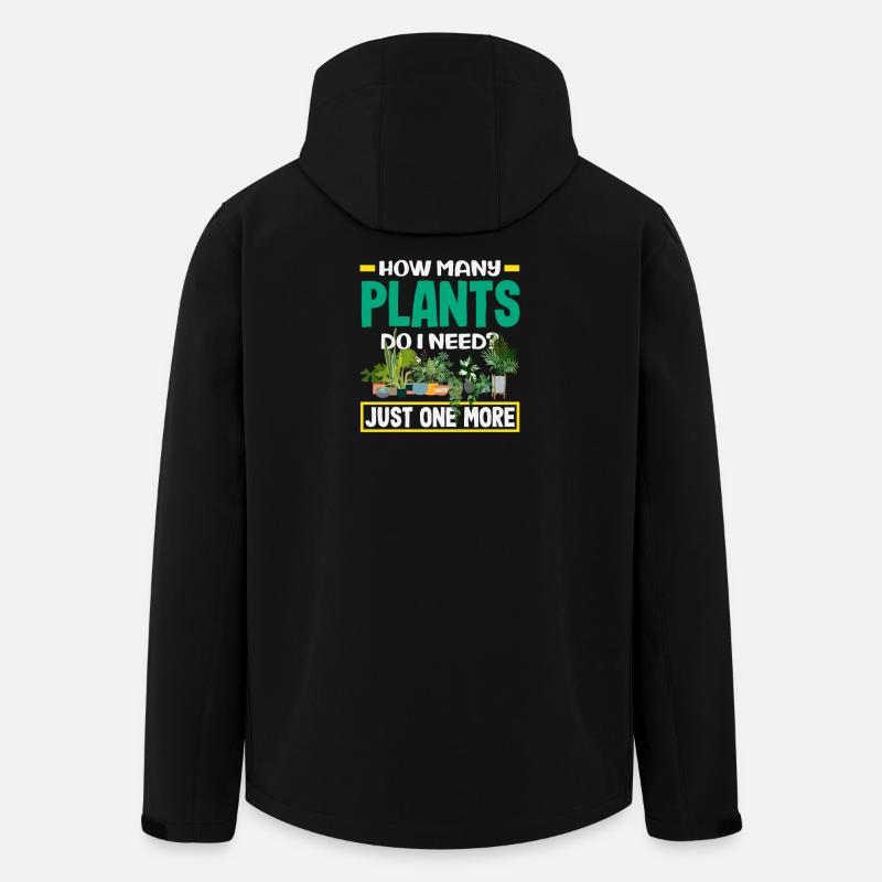 Another plant plant lover gardener - Men’s Recycled Softshell Jacket by Stanley/Stella - black