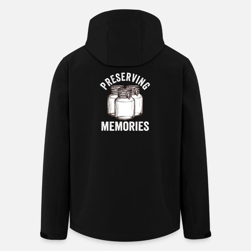 Canning Preserving Memories - Men’s Recycled Softshell Jacket by Stanley/Stella - black