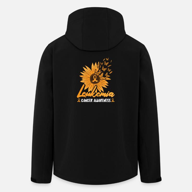 Leukemia Cancer Awareness - Recycelte Männer Softshell-Jacke von Stanley/Stella - Schwarz