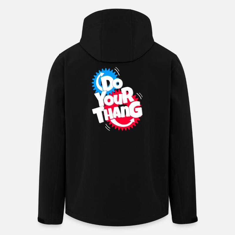 Faites votre thang - Veste softshell homme en polyester recyclé Stanley/Stella - noir