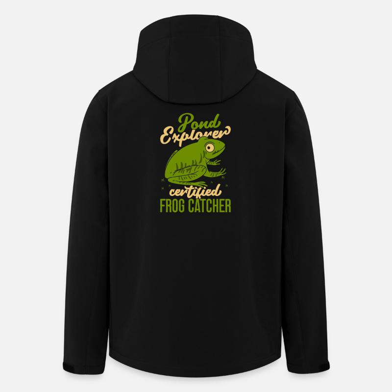 Frog Catcher Pond Explorer Certifierad groda - Återvunnen softshell-jacka Herr Stanley/Stella Discoverer - svart