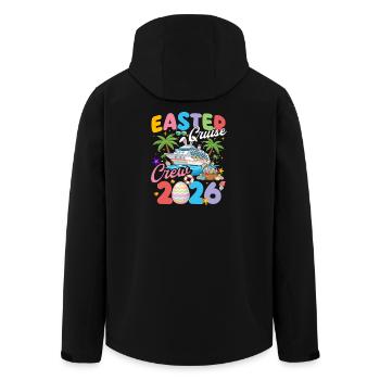 Easter Cruise Crew 2026 Family Trip Fun - Men’s Recycled Softshell Jacket by Stanley/Stella - black - Back - AI Model Male 185 light (185cm)