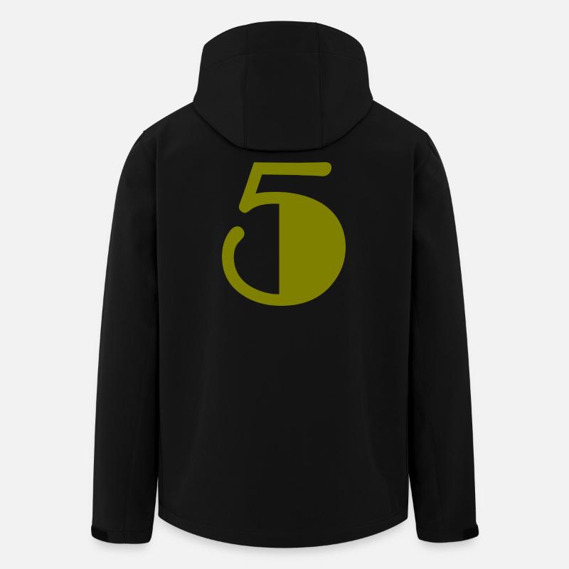 5. ANNIVERSARY. 5 YEARS. 5th ANNIVERSARY - Men’s Recycled Softshell Jacket by Stanley/Stella - black