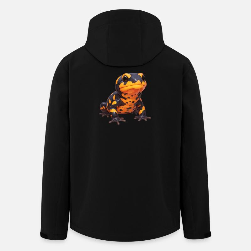 Fire Salamander Salamander - Men’s Recycled Softshell Jacket by Stanley/Stella - black