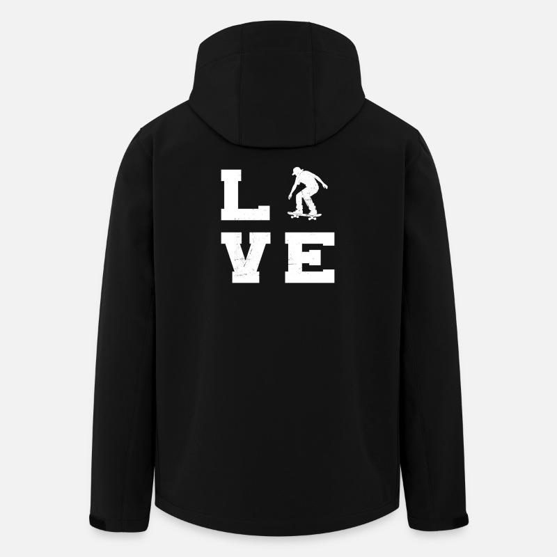 Skateboard : Adore s’habiller chic - Veste softshell homme en polyester recyclé Stanley/Stella - noir