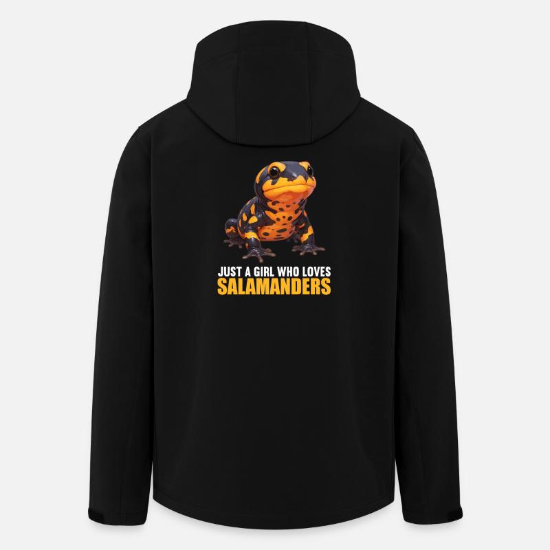 Salamandre de feu Salamandre - Veste softshell homme en polyester recyclé Stanley/Stella - noir