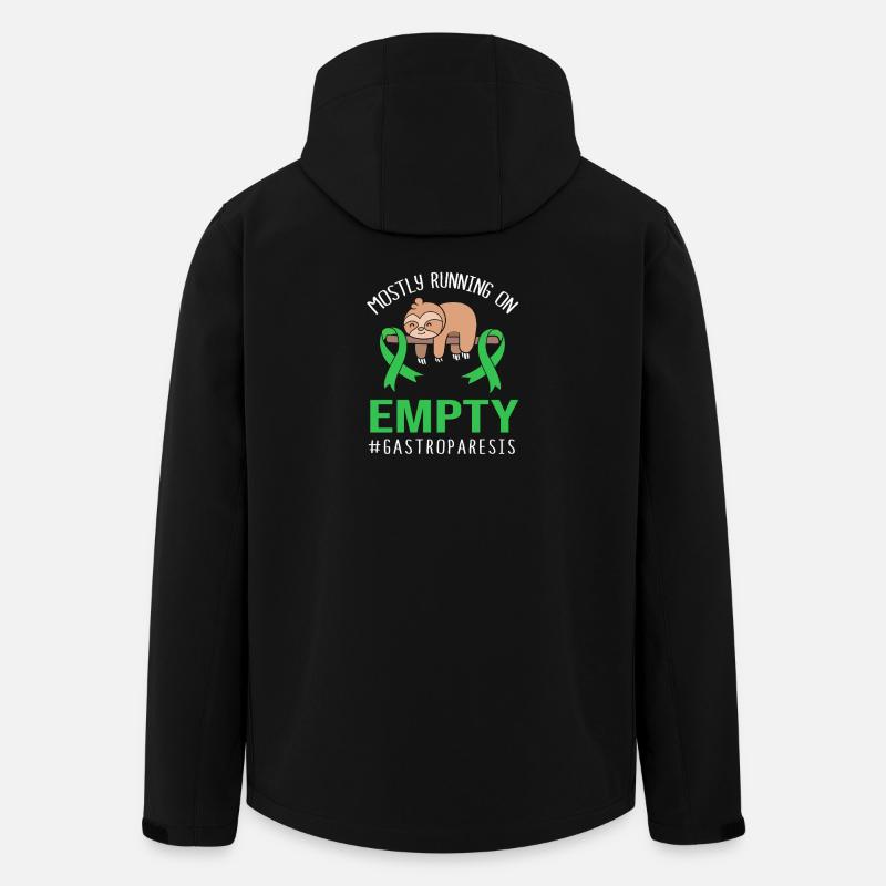 Darm Krankheit Gastroparese - Recycelte Männer Softshell-Jacke von Stanley/Stella - Schwarz