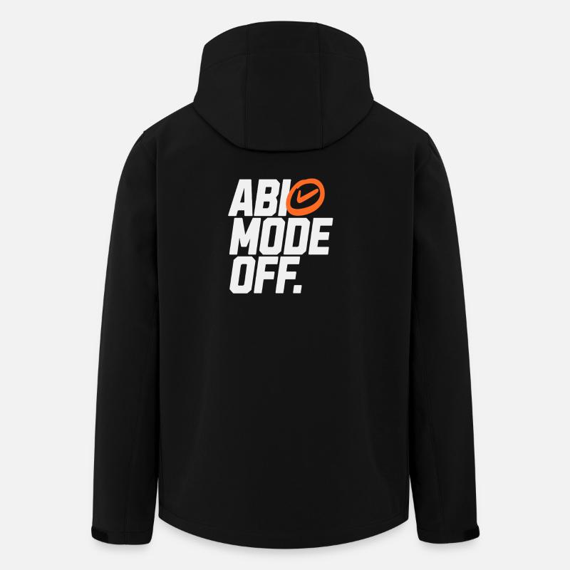 Abio Mode Off - Recycelte Männer Softshell-Jacke von Stanley/Stella - Schwarz