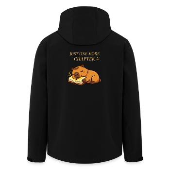 Encore un chapitre : Capybara - Veste softshell homme en polyester recyclé Stanley/Stella - noir - Dos - AI Model Male 185 light (185cm)