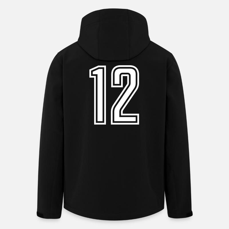 12 - Men’s Recycled Softshell Jacket by Stanley/Stella - black