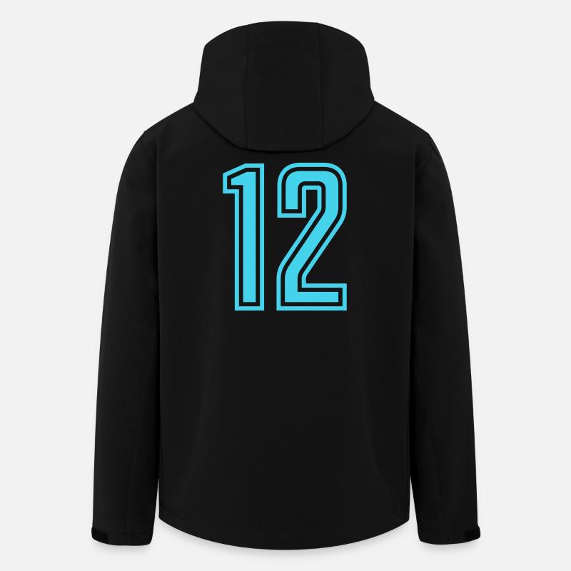 12- - Men’s Recycled Softshell Jacket by Stanley/Stella - black