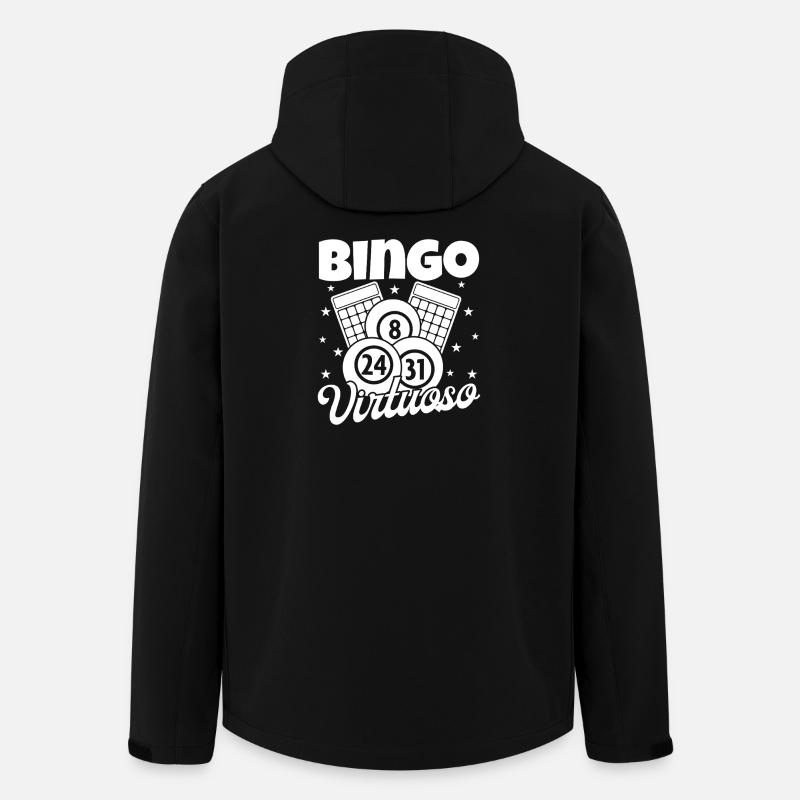 Bingo Player Virtuoso Bingo - Men’s Recycled Softshell Jacket by Stanley/Stella - black