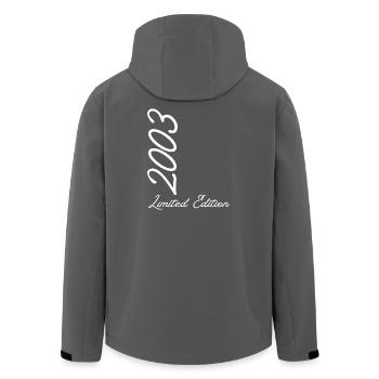Année 2003 édition limitée - Veste softshell homme en polyester recyclé Stanley/Stella - noir - Dos - AI Model Male 185 light (185cm)