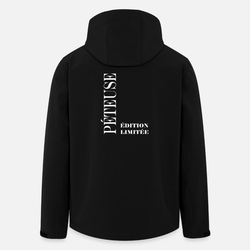 péteuse - Veste softshell homme en polyester recyclé Stanley/Stella - noir