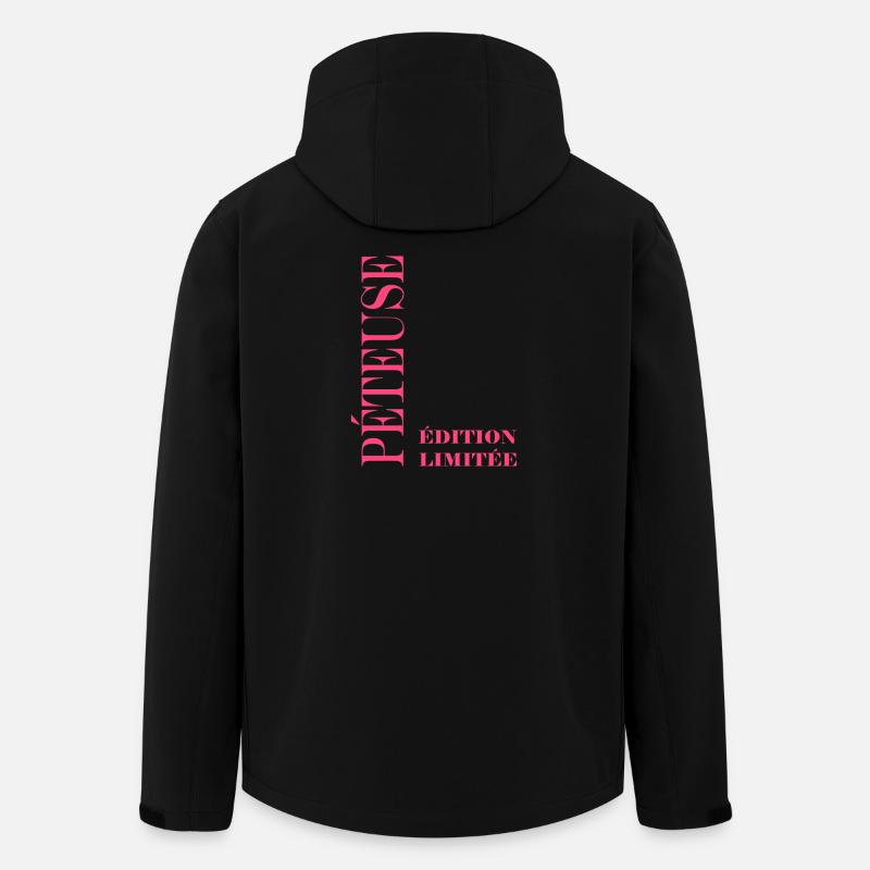 péteuse - Veste softshell homme en polyester recyclé Stanley/Stella - noir