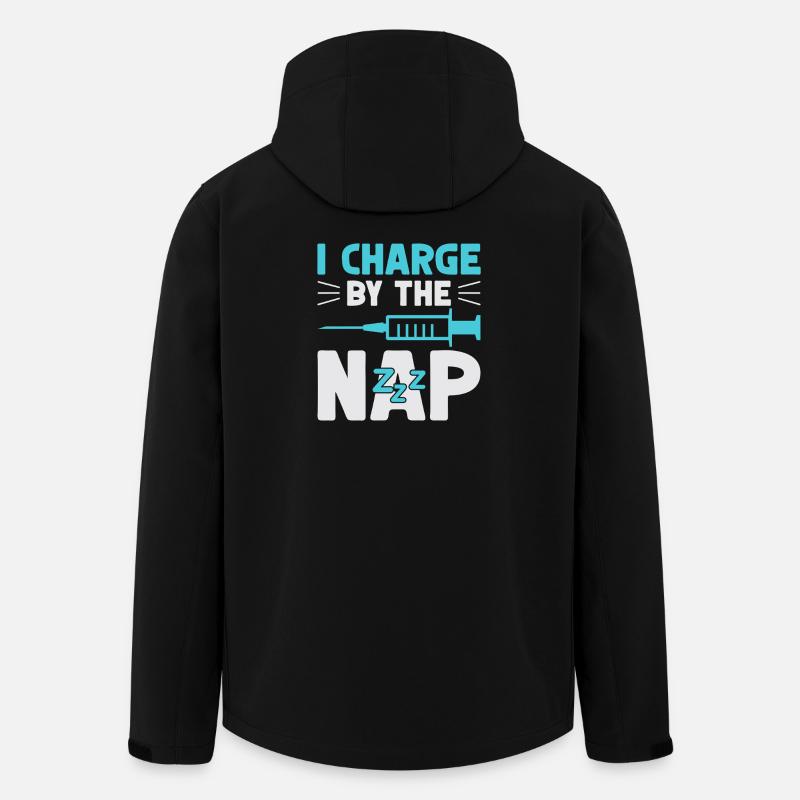 L’anesthésiste charge The Nap Anesthesia - Veste softshell homme en polyester recyclé Stanley/Stella - noir