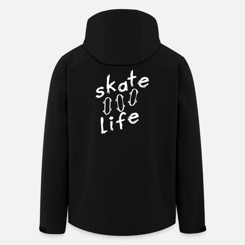 skate - Recycelte Männer Softshell-Jacke von Stanley/Stella - Schwarz