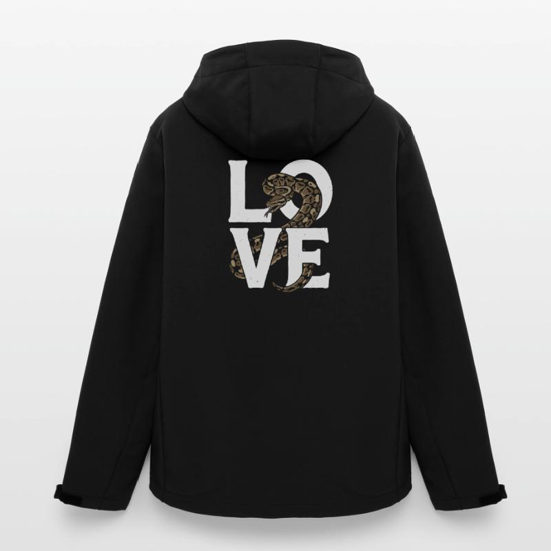 Les serpents rois Python ADORENT les pythons de terrarium Veste softshell homme en polyester recyclé Stanley/Stella