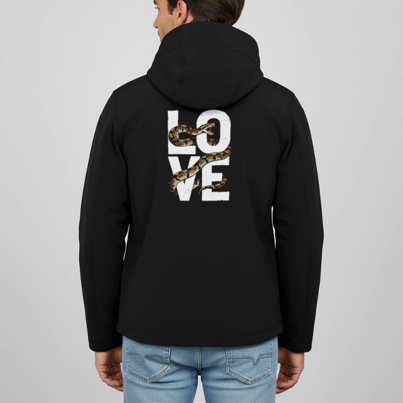 Les serpents rois Python ADORENT les pythons de terrarium Veste softshell homme en polyester recyclé Stanley/Stella