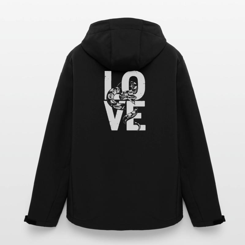Königspython Schlangen LOVE Terrarium Python Recycelte Männer Softshell-Jacke von Stanley/Stella