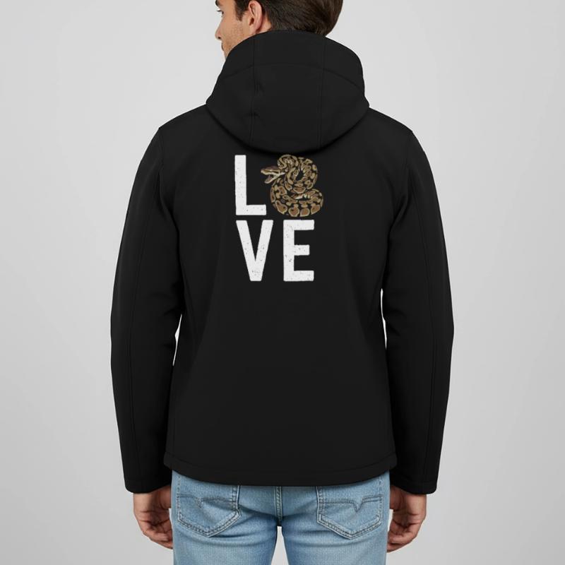 Les serpents rois Python ADORENT les pythons de terrarium Veste softshell homme en polyester recyclé Stanley/Stella