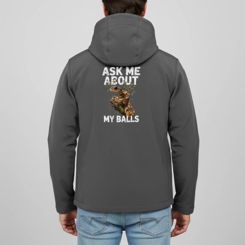 King Python Snakes Lover Terrarium Python Men’s Recycled Softshell Jacket Discoverer by Stanley/Stella