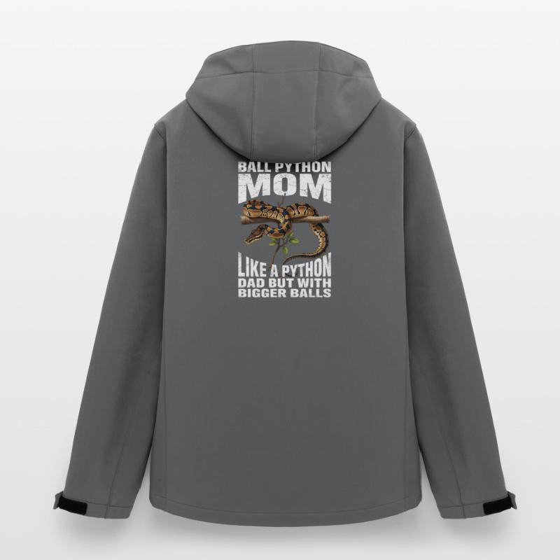 King Python Mom Mom Snakes Terrarium Python Men’s Recycled Softshell Jacket by Stanley/Stella
