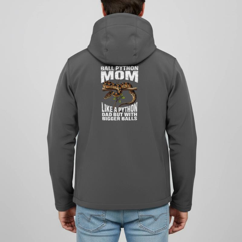 King Python Mom Mom Snakes Terrarium Python Men’s Recycled Softshell Jacket by Stanley/Stella