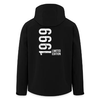 27. Geburtstag Mann Frau 27 Jahre 1999 Geschenke - Recycelte Männer Softshell-Jacke von Stanley/Stella - Schwarz - Hinten - AI Model Male 185 light (185cm)